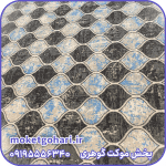 موکت آدونیس سفید طوسی