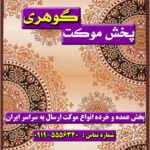 گلیم بزرگمهر شقایق کرم - تصویر 2